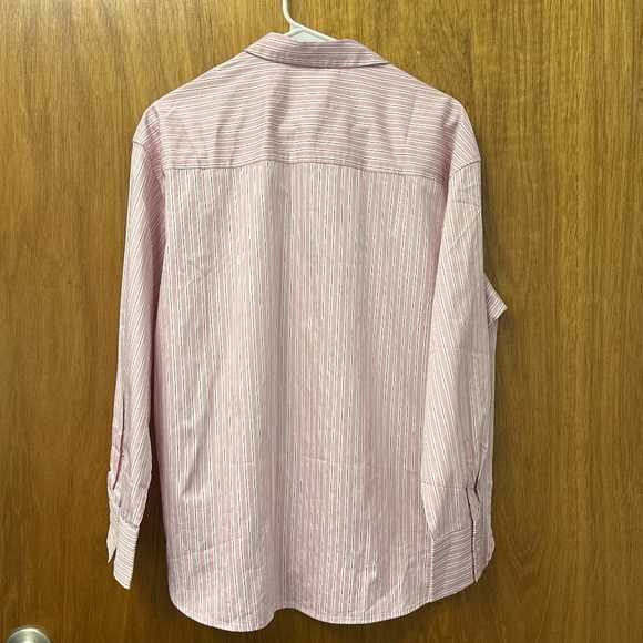 H&M striped cotton button down - sz small - Picture 5 of 5